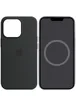 Чехол Silicone case (AAA) full with Magsafe and Animation для Apple iPhone 14 Pro Max (6.7") Черный / Midnight