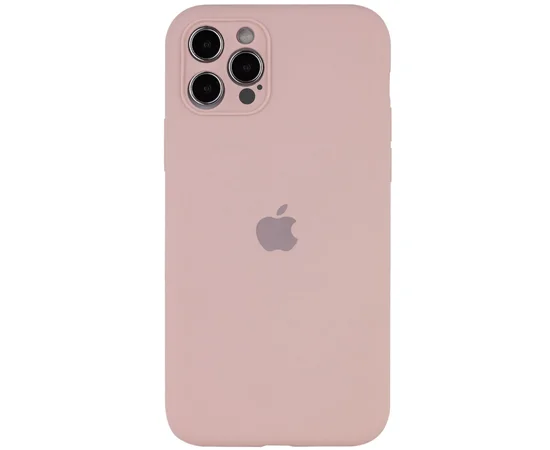 Чохол Silicone Case Full Camera Protective (AA) Apple iPhone 14 Pro Max (6.7") Рожевий / Pink Sand