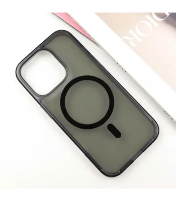 Чохол SGP Black Matte (MagFit) для Apple iPhone 14 Pro Max (6.7") Black