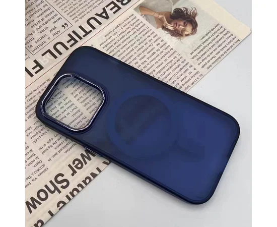 Чехол TPU+PC Lily with MagSafe для Apple iPhone 14 Pro Max (6.7") Deep Navy