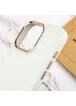 TPU чехол Bonbon Metal Style для Apple iPhone 14 Pro Max (6.7") Белый / White