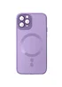 Чехол TPU+Glass Sapphire Midnight with MagSafe для Apple iPhone 14 Pro Max (6.7") Сиреневый / Lilac