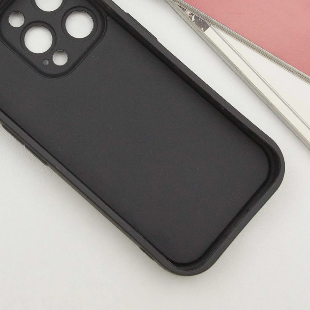 Чехол TPU Toys Case with Ears для Apple iPhone 14 Pro Max (6.7") Black
