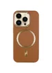 Кожаный чехол SnapCase with MagSafe для Apple iPhone 14 Pro Max (6.7") Brown