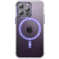 Чехол TPU+PC Colorful with MagSafe для Apple iPhone 14 Pro Max (6.7") Purple