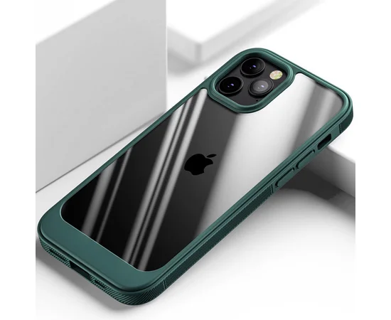 Чехол TPU+PC Pulse для Apple iPhone 14 Pro Max (6.7") Dark Olive