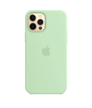 Чехол Silicone Case Full Protective (AA) для Apple iPhone 14 Pro Max (6.7") Зеленый / Pistachio