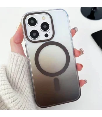 Чехол TPU+PC Phantom with MagSafe для Apple iPhone 14 Pro Max (6.7") Grey