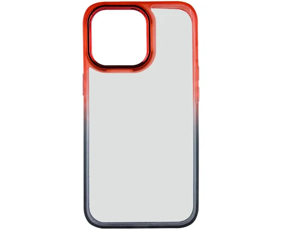 Чехол TPU+PC Fresh sip series для Apple iPhone 14 Pro Max (6.7") Черный / Красный