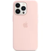 Чехол Silicone Case Full Protective (AA) для Apple iPhone 14 Pro Max (6.7") Розовый / Chalk Pink