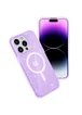 Чохол TPU Galaxy Sparkle (MagFit) для Apple iPhone 14 Pro Max (6.7") Purple+Glitter