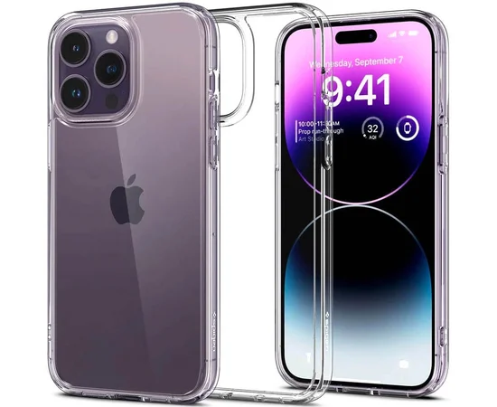 Чехол SGP Ultra Hybrid для Apple iPhone 14 Pro Max (6.7") Прозрачный