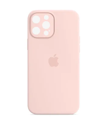 Чохол Silicone Case Full Camera Protective (AA) Apple iPhone 14 Pro Max (6.7") Рожевий / Chalk Pink