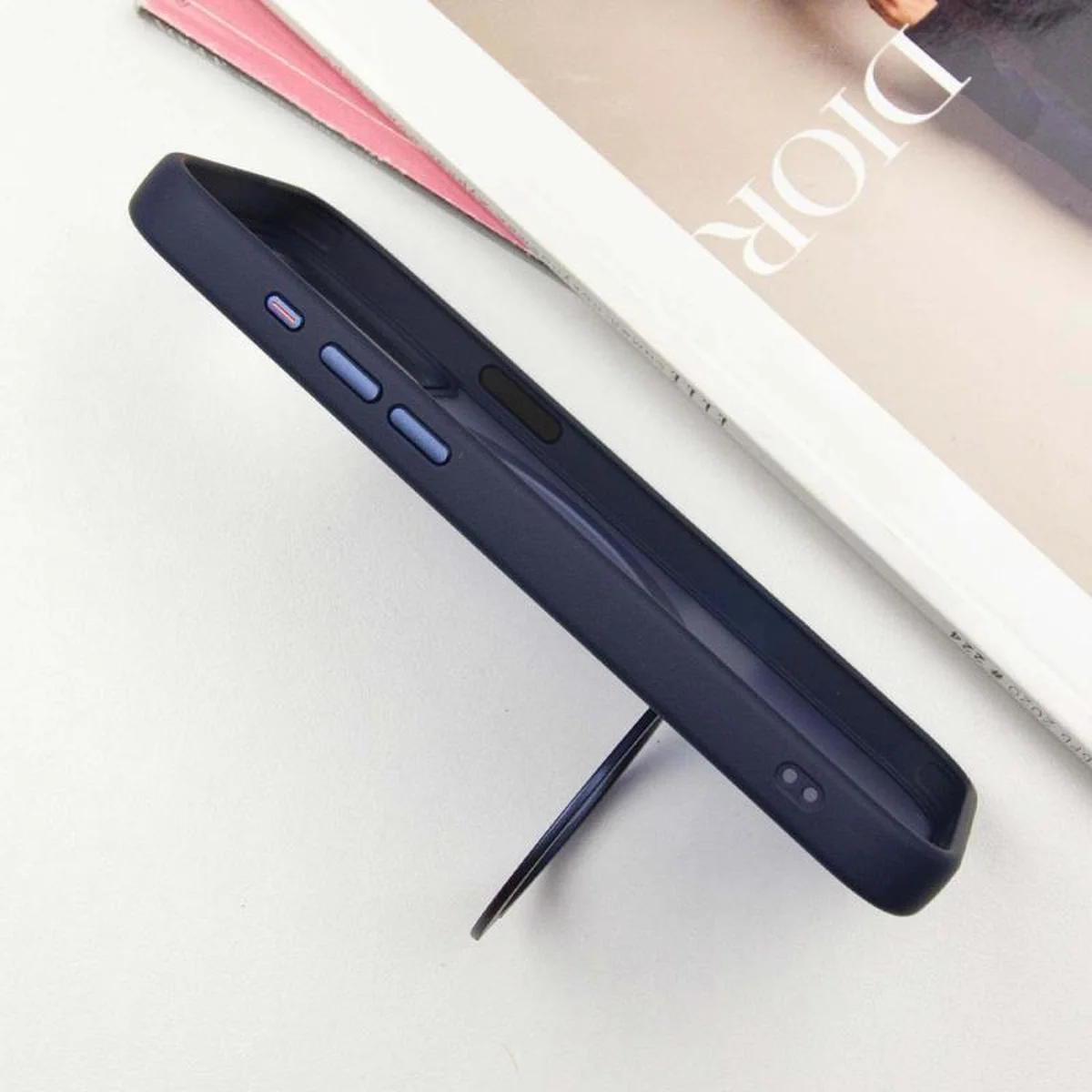 Чехол Ummi Colorful with MagSafe HQ Ring для Apple iPhone 14 Pro Max (6.7") Dark Blue