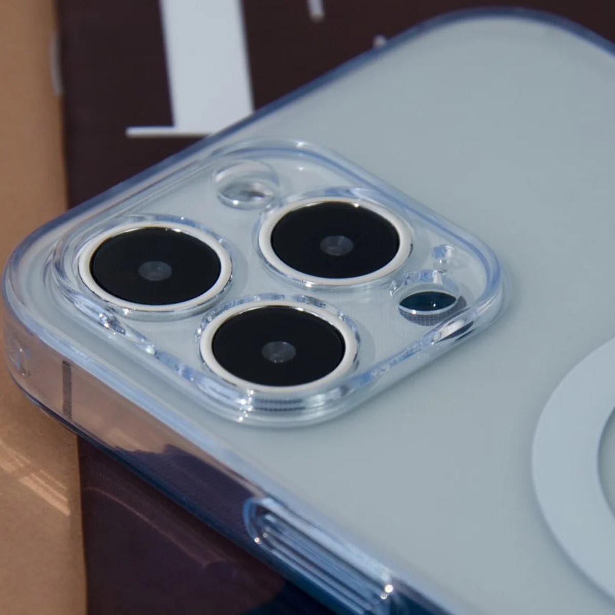 Чохол TPU+Glass Firefly для Apple iPhone 14 Pro Max (6.7") Прозорий