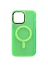 Чехол TPU+PC Lily with MagSafe для Apple iPhone 14 Pro Max (6.7") Neon Green