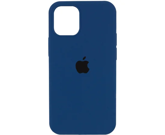 Чехол Silicone Case Full Protective (AA) для Apple iPhone 14 Pro Max (6.7") Синий / Navy Blue