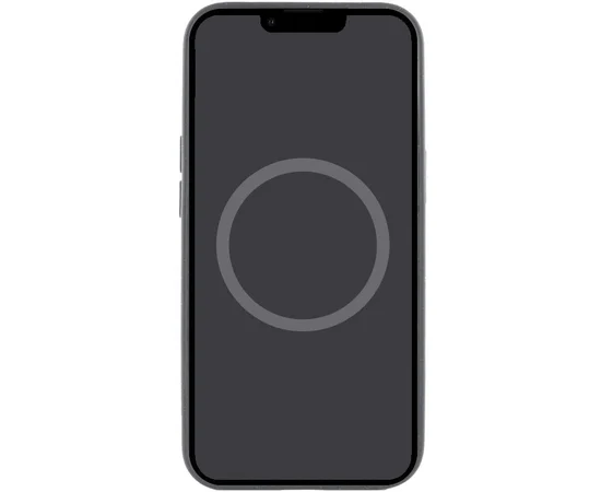 Чехол Silicone case (AAA) full with Magsafe and Animation для Apple iPhone 14 Pro Max (6.7") Черный / Midnight