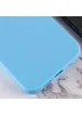Силиконовый чехол Candy для Apple iPhone 14 Pro Max (6.7") Голубой