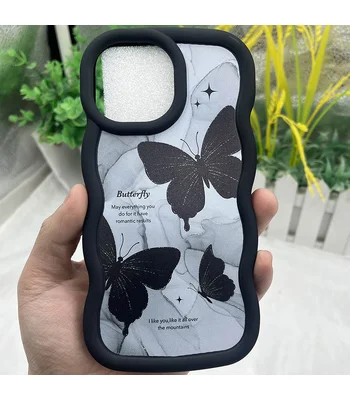 Чохол TPU Cloudy Pictures для Apple iPhone 14 Pro Max (6.7") Butterflies