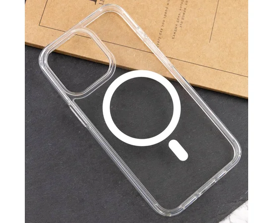 Чохол SGP Ultra Hybrid (MagFit) для Apple iPhone 14 Pro Max (6.7") Прозорий