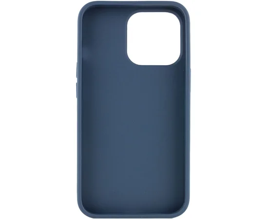 TPU чохол Bonbon Metal Style для Apple iPhone 14 Pro Max (6.7") Синій / Denim Blue