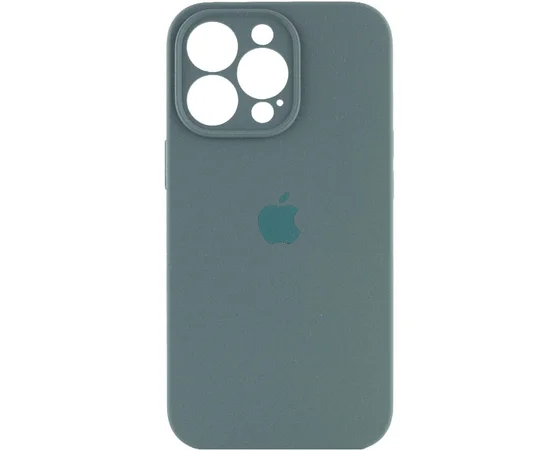 Чохол Silicone Case Full Camera Protective (AA) Apple iPhone 14 Pro Max (6.7") Зелений / Pine green