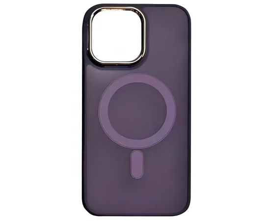 Чехол TPU+PC Lily with MagSafe для Apple iPhone 14 Pro Max (6.7") Deep Purple