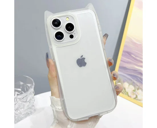 Чохол TPU Cat для Apple iPhone 14 Pro Max (6.7") Transparent