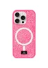 TPU чохол Bling World Rock Diamond with MagSafe для Apple iPhone 14 Pro Max (6.7") Rose 
