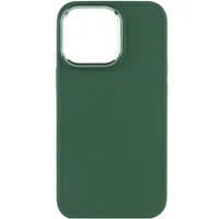 TPU чехол Bonbon Metal Style для Apple iPhone 14 Pro Max (6.7") Зеленый / Army green