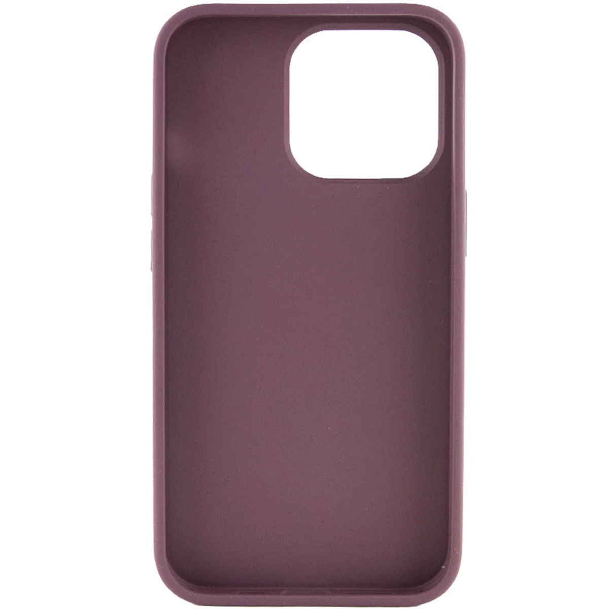TPU чехол Bonbon Metal Style для Apple iPhone 14 Pro Max (6.7") Бордовый / Plum