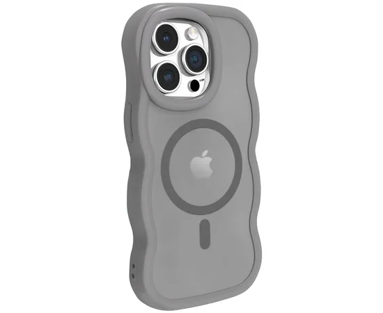 Чехол TPU+PC Undine with MagSafe для Apple iPhone 14 Pro Max (6.7") Grey