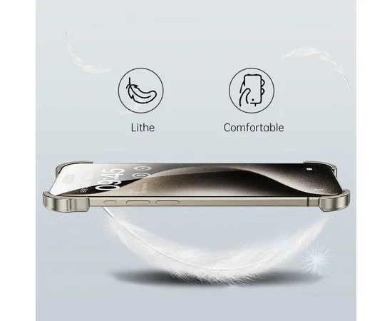 Чехол Bumper для Apple iPhone 14 Pro Max (6.7") Titanium