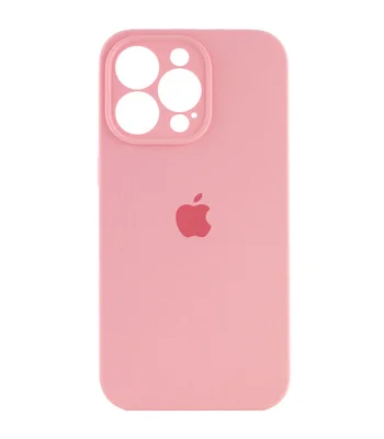 Чохол Silicone Case Full Camera Protective (AA) Apple iPhone 14 Pro Max (6.7") Рожевий / Light pink