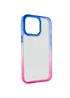 Чехол TPU+PC Fresh sip series для Apple iPhone 14 Pro Max (6.7") Розовый / Синий