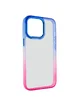 Чохол TPU+PC Fresh sip series для Apple iPhone 14 Pro Max (6.7") Рожевий / Синій
