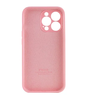 Чохол Silicone Case Full Camera Protective (AA) Apple iPhone 14 Pro Max (6.7") Рожевий / Light pink
