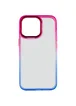Чехол TPU+PC Fresh sip series для Apple iPhone 14 Pro Max (6.7") Синий / Розовый