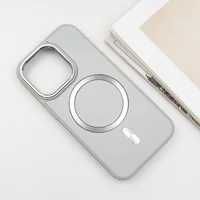 Кожаный чехол SnapCase with MagSafe для Apple iPhone 14 Pro Max (6.7") Grey