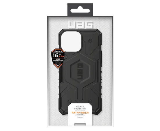 Ударопрочный чехол UAG Pathfinder with MagSafe для Apple iPhone 14 Pro Max (6.7") Черный