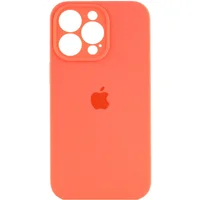 Чохол Silicone Case Full Camera Protective (AA) Apple iPhone 14 Pro Max (6.7") Помаранчевий / Pink citrus