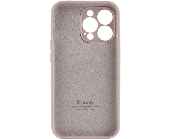 Чохол Silicone Case Full Camera Protective (AA) Apple iPhone 14 Pro Max (6.7") Сірий / Lavender