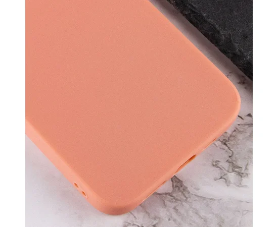 Силиконовый чехол Candy для Apple iPhone 14 Pro Max (6.7") Rose Gold