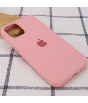 Чохол Silicone Case Full Protective (AA) Apple iPhone 14 Pro Max (6.7") Рожевий / Pink