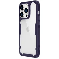 TPU чехол Nillkin Nature Pro Series для Apple iPhone 14 Pro Max (6.7") Темно-фиолетовый (прозрачный)