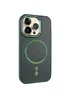 Кожаный чехол SnapCase with MagSafe для Apple iPhone 14 Pro Max (6.7") Green