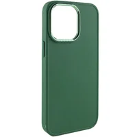 TPU чехол Bonbon Metal Style для Apple iPhone 14 Pro Max (6.7") Зеленый / Army green