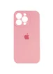 Чехол Silicone Case Full Camera Protective (AA) для Apple iPhone 14 Pro Max (6.7") Розовый / Light pink / PVH