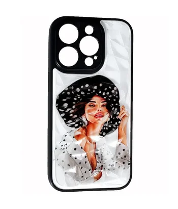 TPU+PC чохол Prisma Ladies для Apple iPhone 14 Pro Max (6.7") Girl in a hat